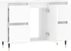 vidaXL Kúpeľňová skrinka biela 80x33x60 cm Materiál drevo Náhľad obrázku produktu 4