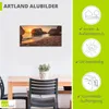 ARTland Wandbild Alu für Innen & Outdoor Sonnenuntergang Produktbild-Vorschau 3