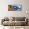 Bilder auf glas - Meer Sommer Blume - 100x40cm - Glasbilder Produktbild-Vorschau 7
