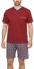 Moonline - Herren Shorty Schlafanzug kurz Pyjama mit Produktbild-Vorschau 1
