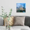 DEQORI Glasbild Echtglas 30x30 cm 'Blick auf Petronas Produktbild-Vorschau 3