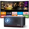 ETOE Whale Pro Beamer : Android TV 14, 1 800 ANSI, 1080p, Voir les images du produit 2