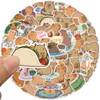 50pcs Tieraufkleber PVC wasserdicht Verschiedene Cartoon Produktbild-Vorschau 3
