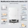 A collage of images showcasing the features of a multifunctional docking station for a robot vacuum cleaner. Náhľad obrázku produktu