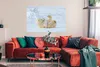 MuchoWow® Poster Eisbär - Schnee - Tiere 120x80 cm - Bilder Produktbild-Vorschau 2