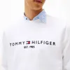 Tommy Hilfiger Tommy Logo Sweatshirt Bílý Náhled obrázku produktu 4
