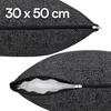 Selfitex 2er Set 30x50 cm, Sofakissen mit Füllung und Produktbild-Vorschau 5