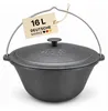 Gulaschkessel 16 L mit Bügel und Deckel Gusseisen Produktbild-Vorschau 1