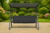 Auflagen für Hollywoodschaukel 180x50 + 180x50 cm  Produktbild-Vorschau 5