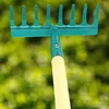 KADAX Rechen, Harke für Damen, flache Harke mit langem Produktbild-Vorschau 5