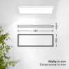 LED stropní svítidlo LED panelové stropní svítidlo ploché Náhled obrázku produktu 12