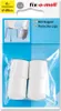 Packaging for white protective caps for chair legs, with product information and branding. Produktbild-Vorschau