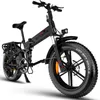 ENGWE E Bike Herren Klapprad Elektrofahrrad mit 20x4.0 Zoll Produktbild-Vorschau 2