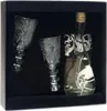 U'Luvka Vodka 40% Vol. 0,1l in Geschenkbox mit 2 Gläsern Produktbild-Vorschau 2