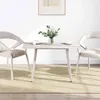 vidaXL Plateau de table blanc 110x60x2,5 cm Pin massif Voir les images du produit 1