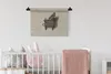 MuchoWow® Wandteppich Wandbehang Der kleine Stieglitz - Produktbild-Vorschau 2
