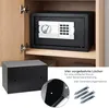 Möbeltresor mit einem Elektronikschloss von HMF mit den Maßen 31 x 20 x 20 cm in Schwarz Produktbild-Vorschau
