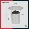 KOTARBAU® Chapeau de Cheminée Acier Galvanisé ø 180 mm Voir les images du produit 3