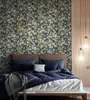 NEWROOM Tapete Schwarz Vliestapete Blätter - Mustertapete Produktbild-Vorschau 5
