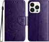 Mobigear Flowers iPhone 16 Pro Hülle Klapphülle Geldbörse - Produktbild-Vorschau 1