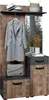 trendteam Garderobe Kompakt Smile Matera NB/Tabak Eiche NB Produktbild-Vorschau 2