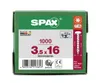 Spax Holzschraube Rundkopf T-STAR+ T15 WIROX 3,5X16 Produktbild-Vorschau 19