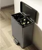 Curver Duo Tretmülleimer Deco 26L+26L Grau Produktbild-Vorschau 10