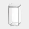 Brabantia Tasty+ Quadratischer Kunststoff Transparent, Weiß Produktbild-Vorschau 1