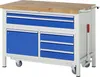 Rau Werkbank mit absenkbarem Fahrgestell Modell 8922 B 1250 Produktbild-Vorschau 1