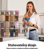 Sada 16 kusov - DECO HAUS nádoby na skladovanie - opakovane Náhľad obrázku produktu 5