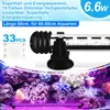 A marketing image for an LED aquarium light, showing the light bar and a vibrant aquarium scene. Anteprima dell’immagine prodotto