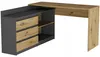 Psací stůl rohový komoda sada 120 cm FRAMIRE N-15 artisan Náhled obrázku produktu 1