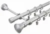 Gardinenstange 320 cm 2-läufig Satin 19 mm Durchmesser Produktbild-Vorschau 1