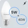 LUMILED B35 E27 LED žárovka 5W (nahrazuje 40W), 470 lumenů, Náhled obrázku produktu 7