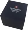 A dark blue box with the Swiss Alpine Military logo and text. Produktbild-Vorschau