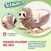 DEUBA® Bradipo di Peluche a Dondolo in Legno con Suoni Anteprima dell’immagine prodotto 4