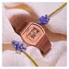 Casio Classic B640WMR-5AEF Damenuhr Chronograph pink/rose Produktbild-Vorschau 3