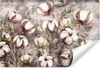 Muralo Vlies Fototapete für Esszimmer BAUMWOLLE Blumen Produktbild-Vorschau 1
