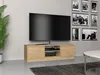 A TV stand with a TV and decorative pictures on the wall. Anteprima dell’immagine prodotto
