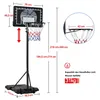 Yaheetech Basketballständer Höheverstellbare Produktbild-Vorschau 3