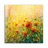 DEQORI Glasbild Echtglas 50x50 cm 'Blumenwiese im Produktbild-Vorschau 2