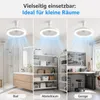 30W Deckenventilator mit Beleuchtung und Fernbedienung, Produktbild-Vorschau 13