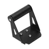 A black metal motorcycle navigation mount is shown against a white background. Náhled obrázku produktu