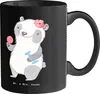 Mr. & Mrs. Panda Tasse Ergotherapeutin Herz - Schwarz - Produktbild-Vorschau 1