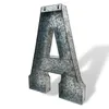XXL 52cm Buchstabe Ziffer Zahl Zink Metall Dekoration Produktbild-Vorschau 4
