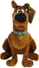 A plush toy of Scooby-Doo sitting down, with a tag attached to its ear. Náhled obrázku produktu
