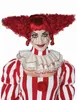 Zabójczy klaun peruka dla kobiet na Halloween czerwona - Podgląd zdjęcia produktu 1