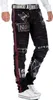 Cipo & Baxx Herren Straight Fit Jeans Mid Waist CD571 Black Produktbild-Vorschau 4