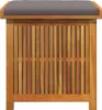 vidaXL Coffre à coussins d'extérieur 60x50x61 cm bois Voir les images du produit 5