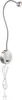 Globo Lighting applique in metallo nichel opaco, LED Anteprima dell’immagine prodotto 1